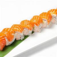 Truffle Salmon Roll · (Fresh Roll) California roll topped with fresh salmon, truffle oil