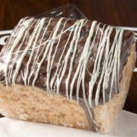 Rice Crispy Treats · Delicious rice crispy treats either plain or drizzled with white or milk chocolate