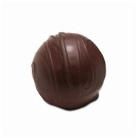 Semi-Sweet Truffle · Creamy semi-sweet chocolate center in a rich dark chocolate shell.