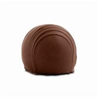 Kahlua® Truffle · Kahlua® flavored 1/2 milk, 1/2 dark center in a milk chocolate shell with milk chocolate str...