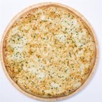 Large Alfredo Pizza · Vegetarian.(Ten slices) alfredo sauce and mozzarella