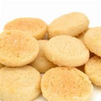 Mini Sugar Cookies · Vegetarian. (16 cookies) slightly crispy and sugary