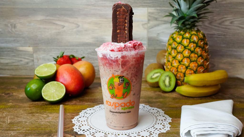 El Gansito · ¡Recuerdame! Vanilla, chocolate, strawberry, our signature cream, Mexican wafers & El Gansito.