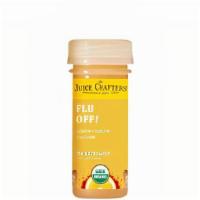 Flu Off Shot (Btl) · Lemon, ginger & cayenne pepper. (2.5 oz)