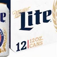 Miller Lite · Miller's classic light beer is perfect for your next party, celebration, or backyard BBQ.
