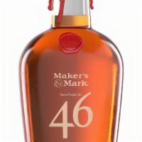 Maker'S Mark 46 Bourbon Whiskey
 · Complex caramel, vanilla, and spice flavors.