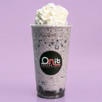 Onit Boba ™ Taro Oreo Milkshake  · Taro and oreo flavors blended into a shake.
**pictured boba is not included**