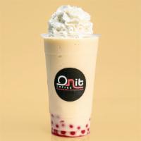 Onit Boba ™ Milkshakes · Customize your own milkshake and add the toppings of your choice
**pictured boba is not incl...