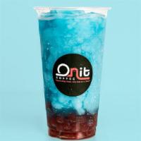 Onit Boba ™ Mamba Lemonade · Freshly squeezed lemonade blended with blue raspberry flavor