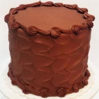 Chocolate Cake With Chocolate Buttercream · Belgian chocolate cake with chocolate buttercream,