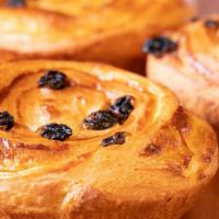 Raisin Roll · Favorite. A sweet raisin pastry. Compliments a dark roasted coffee for a morning pairing.