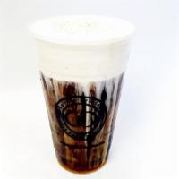 Sea Salt Cream Coffee · Phin drip black coffee with in-house cream