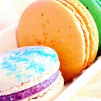 12 Macarons Box For $22 · 12 variety macarons in a beautiful gift box. Discount of $2.40