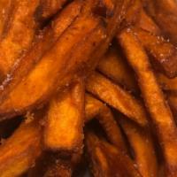 Sweet Potato Fries · Sweet potato fries seasoned