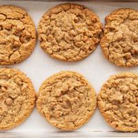 Peanut Butter Chip Cookie · Cookie filled with rich peanut butter chips. Choose from 6,8, and 12 cookies per box.