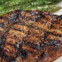 Classic Rib-Eye* · A juicy, well-marbled, 3/4-pound rib-eye steak accompanied by your choice of two classic sid...