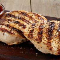 Herb-Roasted Chicken · 2 plump, juicy chicken breasts perfectly seasoned and roasted with Big Poppa Smokers’ Desser...