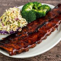 Baby Back Ribs Full Rack · Hand-trimmed to our specs and finished with our Original BBQ sauce..