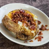 Loaded Baked Potato · With applewood-smoked bacon & Tillamook® cheddar cheese.