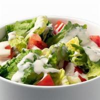 Tahini Salad · Romaine lettuce, diced tomatoes, and tahini sauce