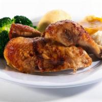 Half Rotisserie Chicken · Half a chicken. Full-on flavor. All-natural, never frozen chicken marinated with the perfect...