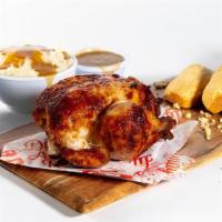 Rotisserie Chicken · The proof is in the poultry – our famous rotisserie chicken is marinated with the perfect bl...