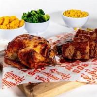 Two Meat Family Meal Combo · Variety is the spice of life, so mix it up and bring home something for everyone with this c...