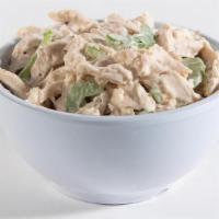 All-White Rotisserie Chicken Salad · All-white meat rotisserie chicken mixed with mayo and celery