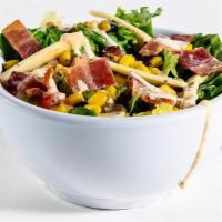 Southwest Cobb Salad Side · Pico-oh-my-oh – the best of the southwest is all in one bowl: chipotle ranch dressing on top...