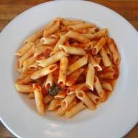 Penne All’ Arrabbiata · Spicy Tomato Sauce with Garlic & Herbs