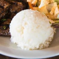 Korean Short Rib Entree · Spicy. Charbroiled short ribs, tenderized in a house made marinade.