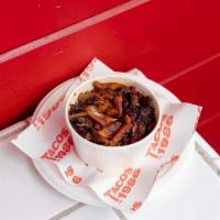1Lb Of Adobada · 1 pound of our marinated pork cooked on the vertical spit.