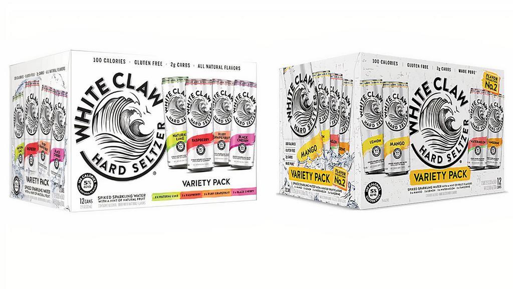 Seltzer Lovers · 2 Pack (12 Pack White Claw Variety Pack #1 or #2)