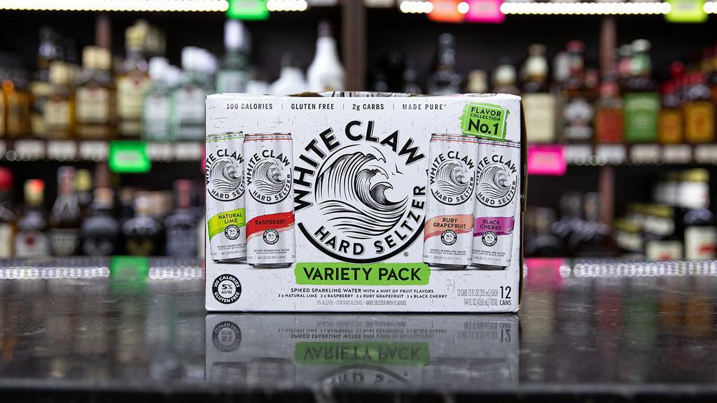 White Claw Variety Pack No. 1 | 12-Pack, Cans · 12 pack cans.