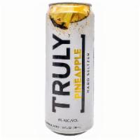 Truly Hard Seltzer Pineapple | 24 Oz Can · Truly Pineapple is tropical in a can with the flavor of juicy pineapple and refreshment of h...