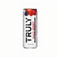 Truly Hard Seltzer Wild Berry | 24 Oz Can · Truly Wild Berry blends the naturally sweet flavors of juicy strawberries, raspberries & bla...