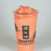 Pineapple Strawberry Slush · Mix of pineapple and strawberry flavor sweetened with sugar and ice. Blended. Dairy free. Mi...