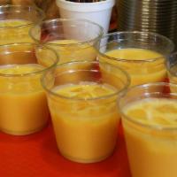 Mango Lassi · Blend of sweet yogurt with mango pulp