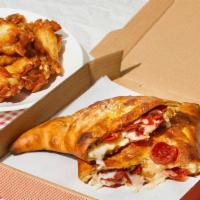 Calzone Combo · Your choice of calzone and side.