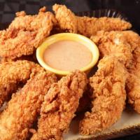 20 Pieces Crispy Chicken Tenders · carefully selected golden crispy chicken tenders
