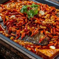 Fried Fish Fillet In Chili Oil麻辣香水鱼 · 麻辣香水鱼