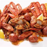 Seaman'S Catch Combo L $5 Off · <Feeds 1-2 People> Snow crab legs (2 clusters), Choice of Mussels (half lbs) or Clams (half ...