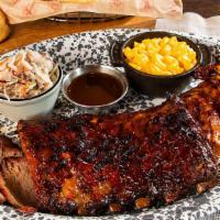Lunch Build Your Own Bar-B-Que Combo - Pick 3 · Lunch portioned build your own three meat combo.