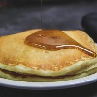 Buttermilk Pancakes Full Stack · The original Keno's pancake that has been made from scratch for 40 years.