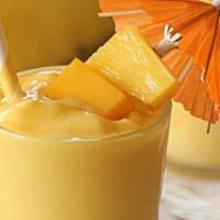 Tropical Freeze · Mango, Pineapple, Peach, Pineapple Sherbet