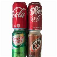 Can Soda · Available options
Coke, Diet Coke, Root Beer, Dr Pepper, Ginger ale, 7-Up, Orange fanta, Spr...