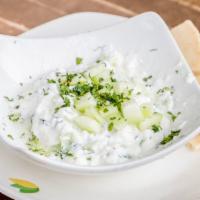 Maastokhair · Combination of yogurt and chopped cucumber with flavored mint.