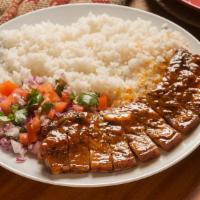 Grilled Liempo Combo · Combo comes with One (1) Grilled Liempo (Pork Belly) + (Steamed Rice) or (Bihon Noodles) or ...