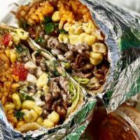 Burrito · Build your own burrito!
Choose your meat / protein and toppings.