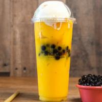 Mango Ice Blended With Ice Cream · Non-Caffeinated.
